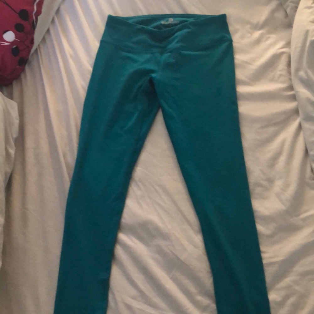 Teal leggings